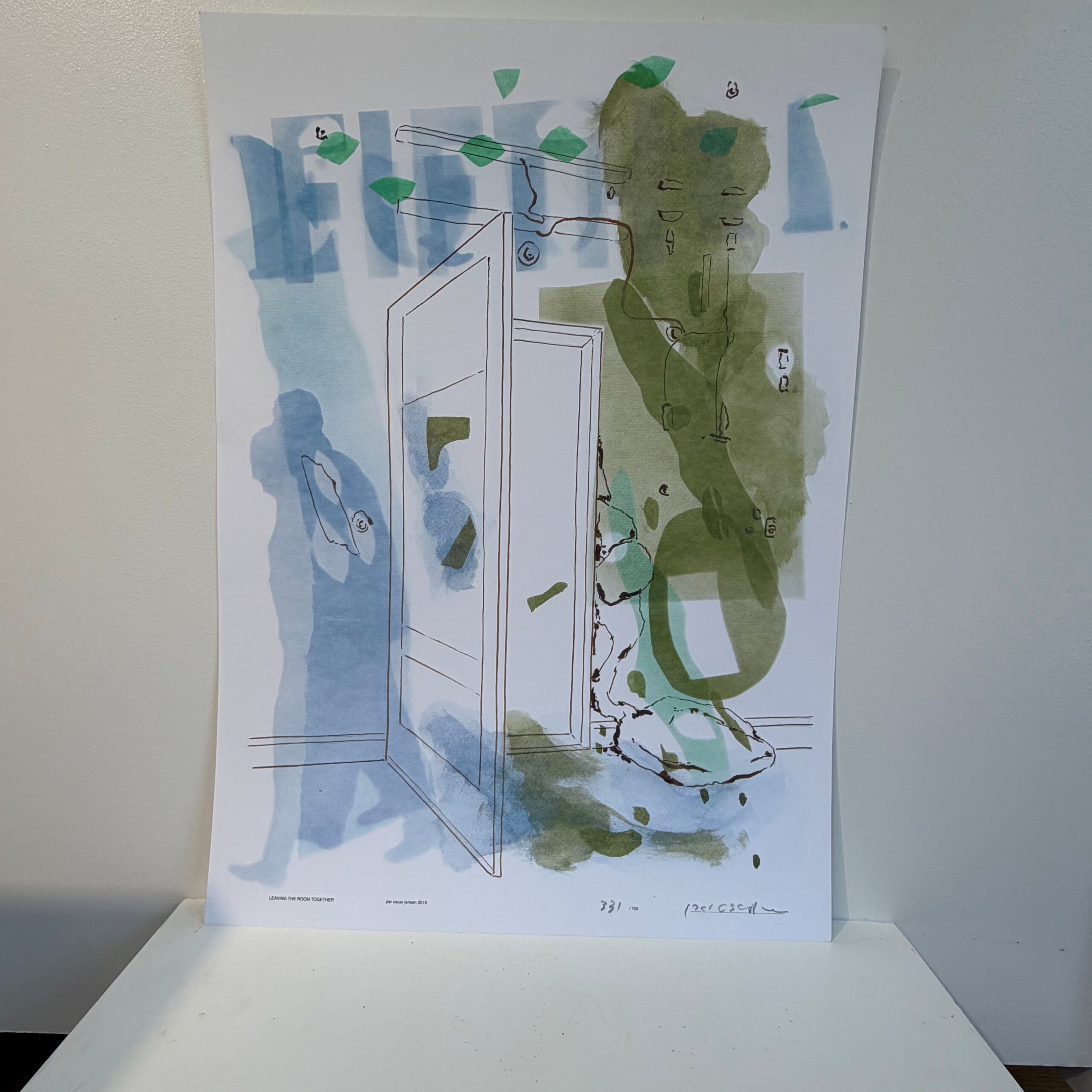 Per Oscar Jensen: “Leaving the room together”